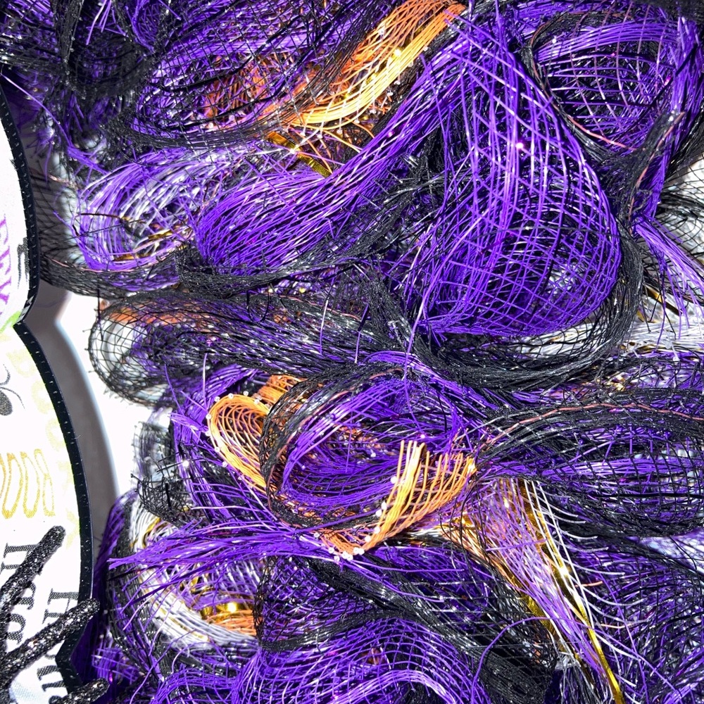 Halloween wreath - Picture 7 of 7